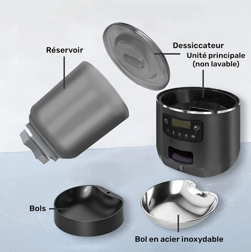 Distributeur de croquettes pour chat Automatique